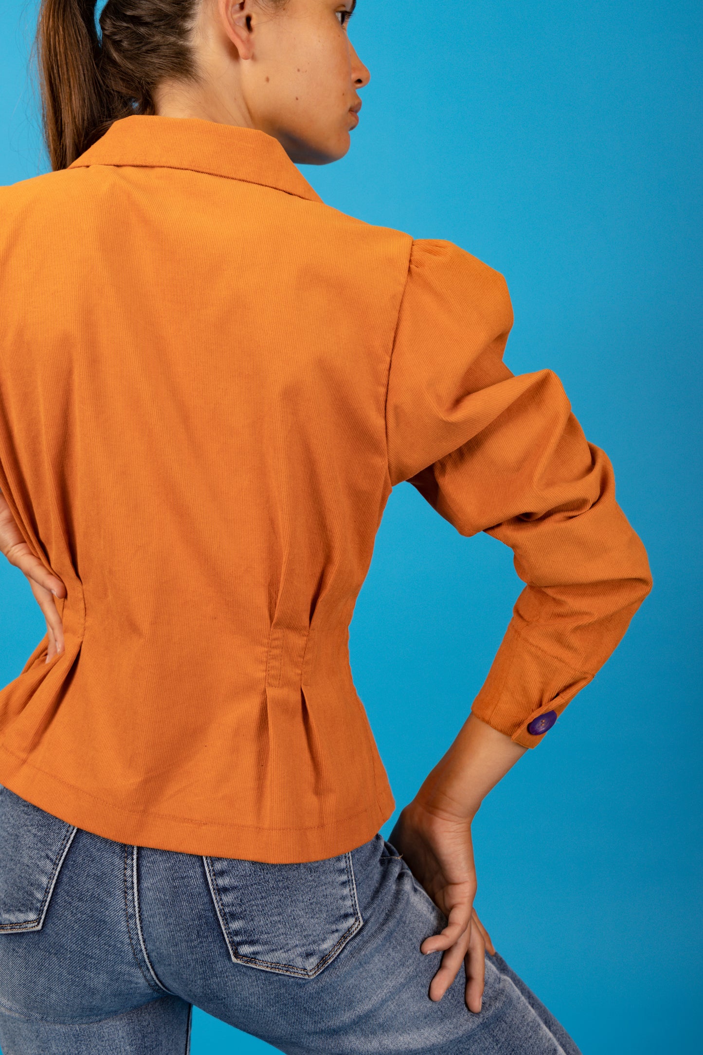 Veste Margaret - Citrouille