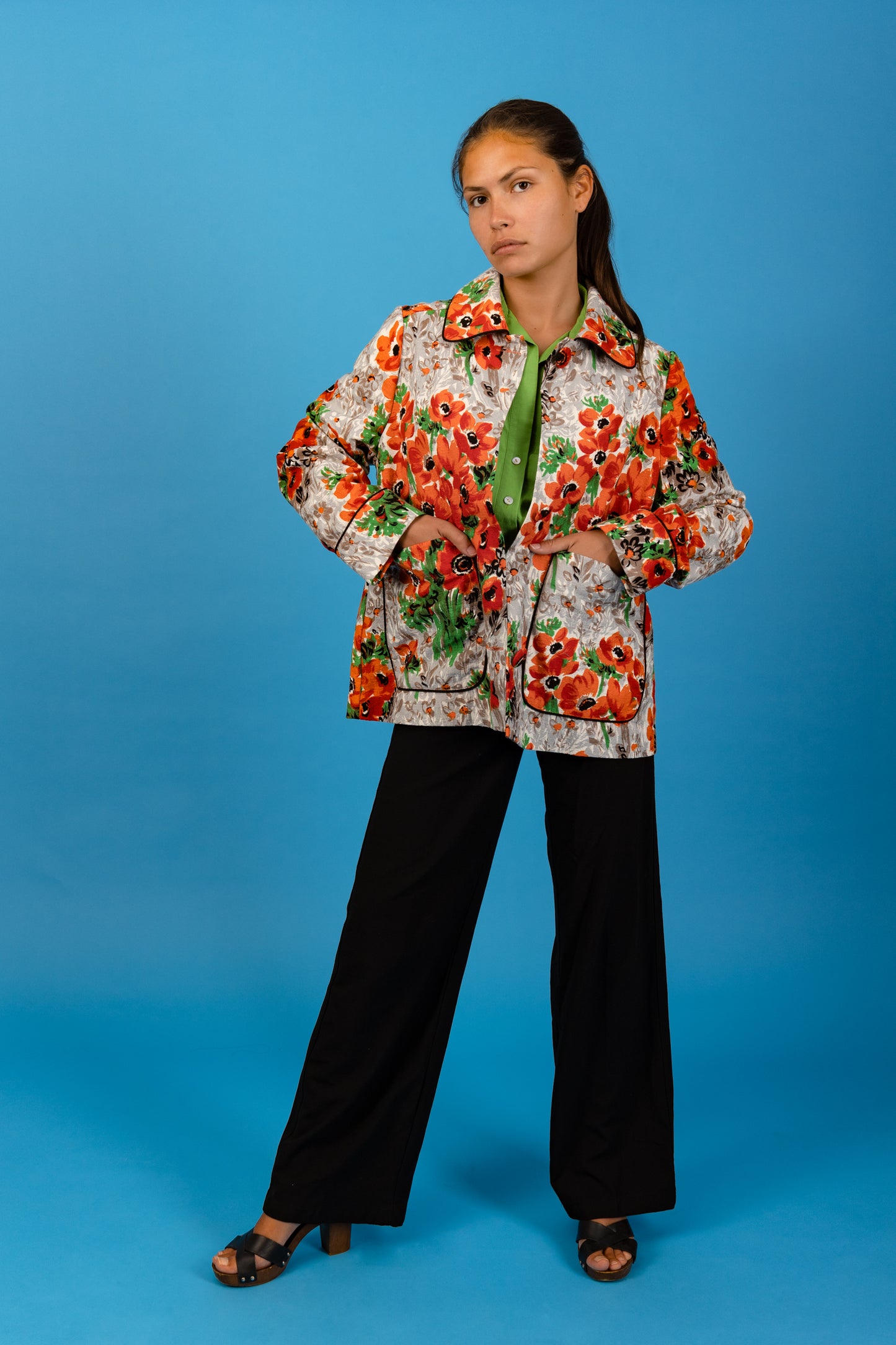Veste Hariette - Coquelicot
