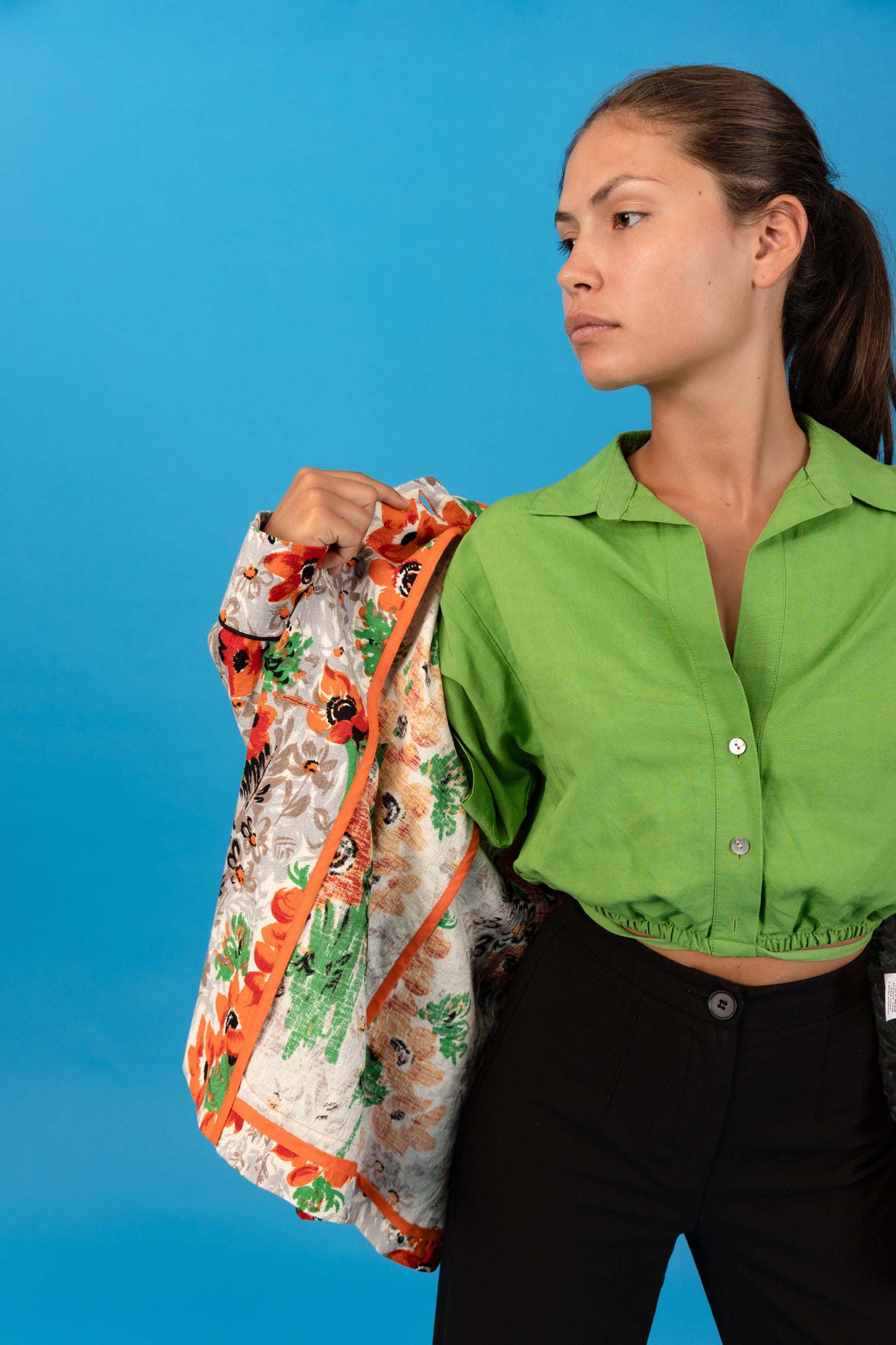 Veste Hariette - Coquelicot