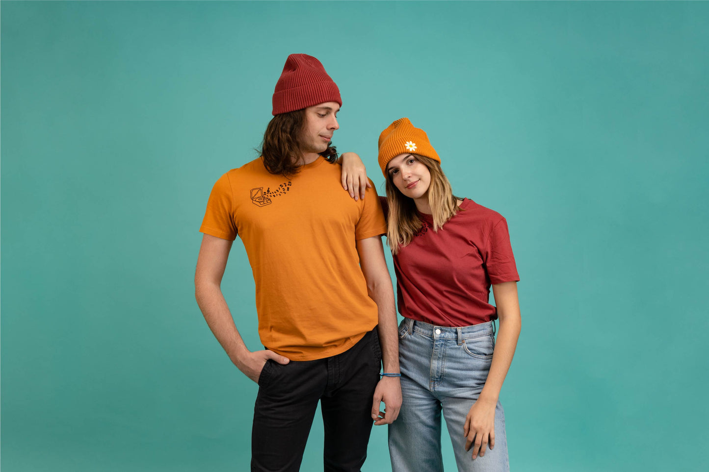 Violet T-shirt - Pumpkin