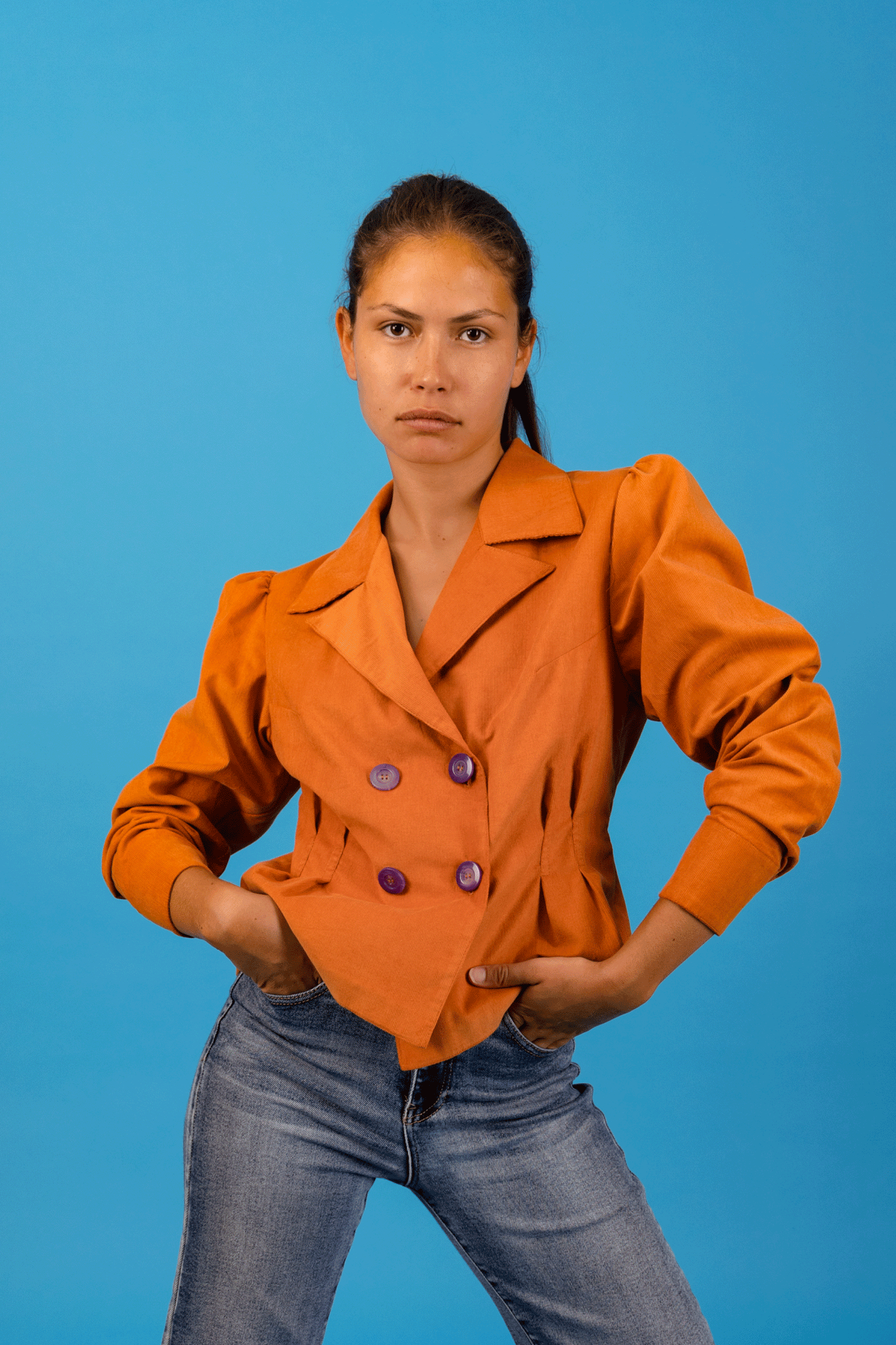 Veste Margaret - Citrouille